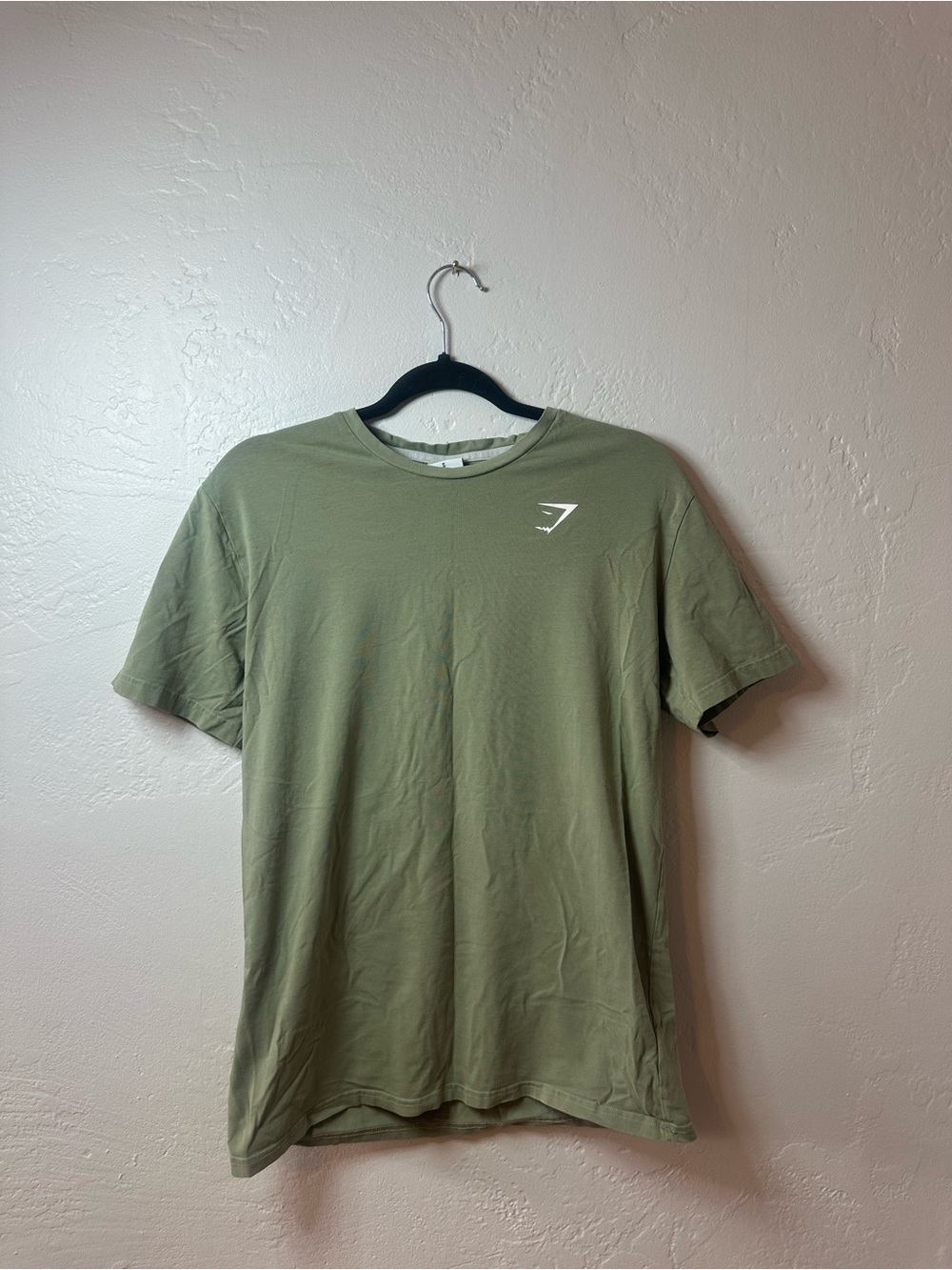 Gymshark Olive Green Crew Neck Short Sleeve Tee